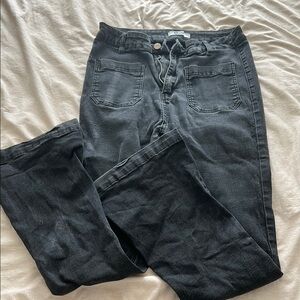 Black Boot Cut Jeans Classic Style